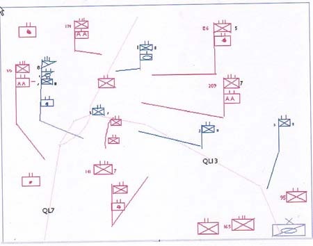Map Of Snoul Operation Battle