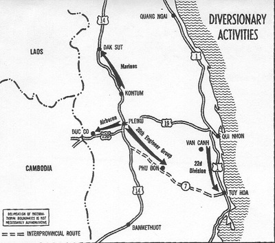 Map of Than Phong Operation Battle