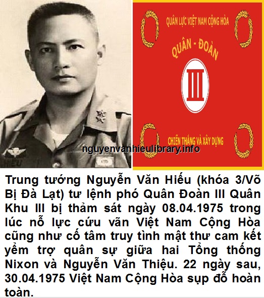 Army Lieutenant General Trung tướng Nguyễn Văn Hiếu