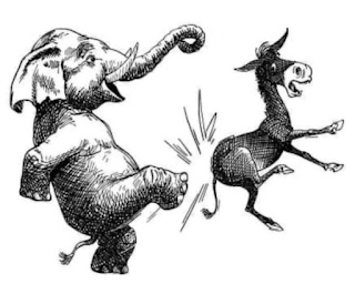 L'âne et l'éléphant