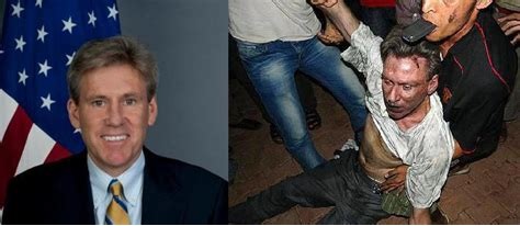 The ambassador, J. Christopher Stevens