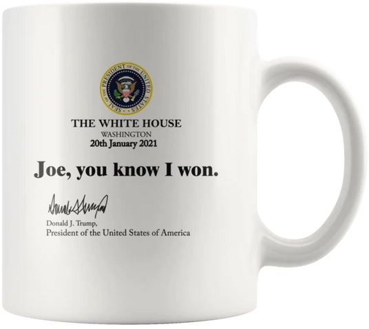 joe, you know I won mugs