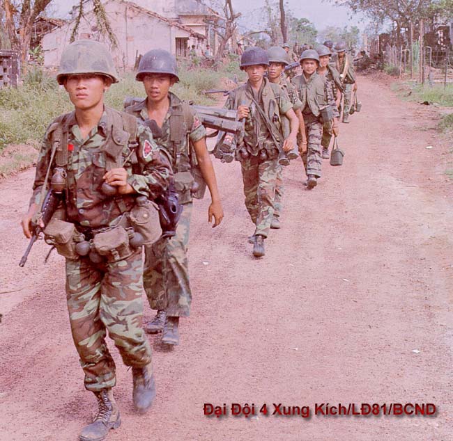 Quân Sử Biệt Cách Đại Đội 4 Xung Kích Liên Đoàn 81 Biệt Cách Nhảy Dù Việt-Nam Cộng-Hòa