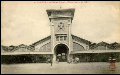 Sài-Gòn Chợ Bến Thành thủ đô Sài Gòn