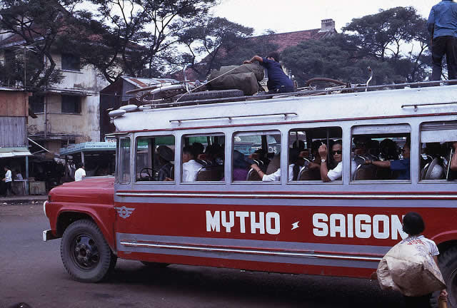 Sài Gòn Xe đò Mỹ Tho Sài Gòn | Saigon history | Lịch sử Sài Gòn qua ảnh | Sài Gòn hòn ngọc Viễn Đông