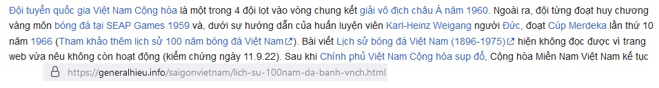 wikipedia da banh Viet Nam Cong Hoa