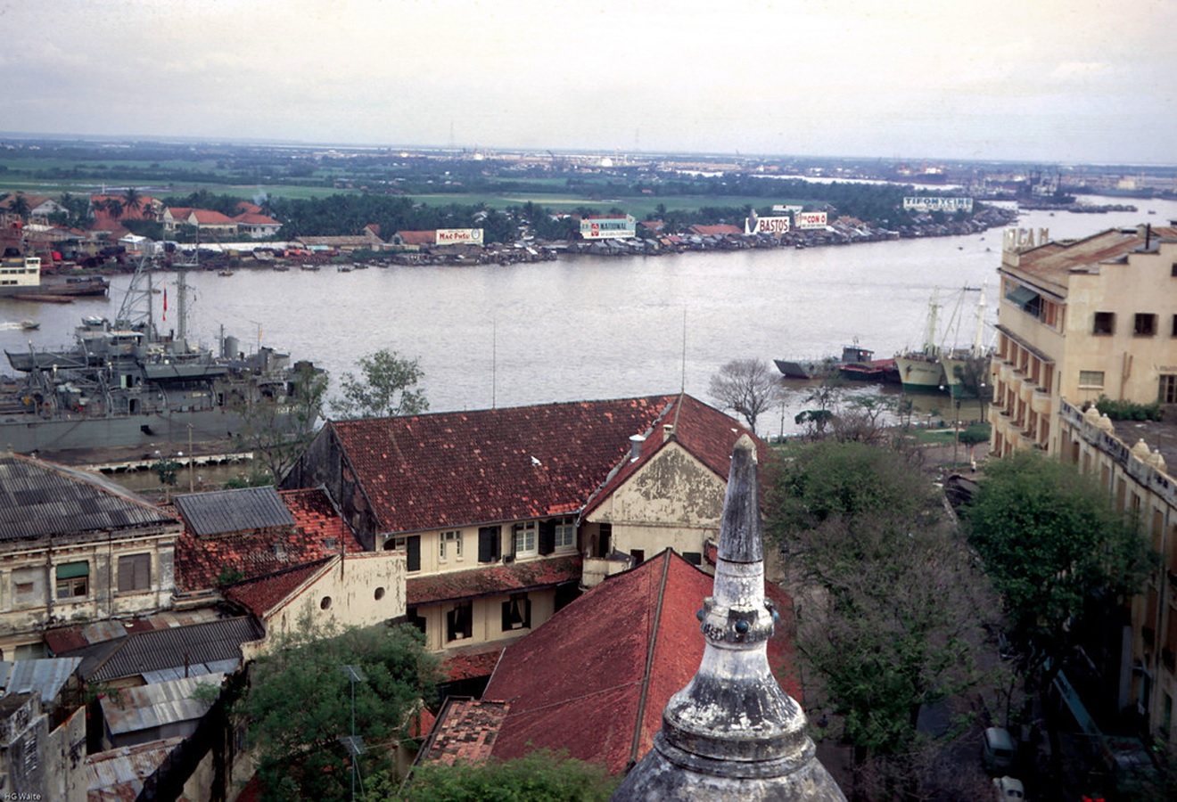 Khung cảnh xung quanh sông Sài Gòn nhìn từ trên cao gần chợ Bà Chiểu  Saigon history | Lịch sử Sài Gòn qua ảnh | Sài Gòn hòn ngọc Viễn Đông