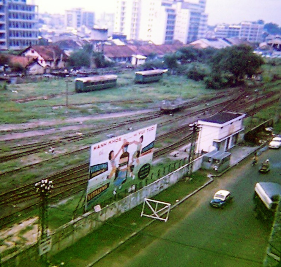 Ga xe lửa, ngày nay Việt cộng đổi là Công viên 23 tháng 9 Saigon history | Lịch sử Sài Gòn qua ảnh | Sài Gòn hòn ngọc Viễn Đông