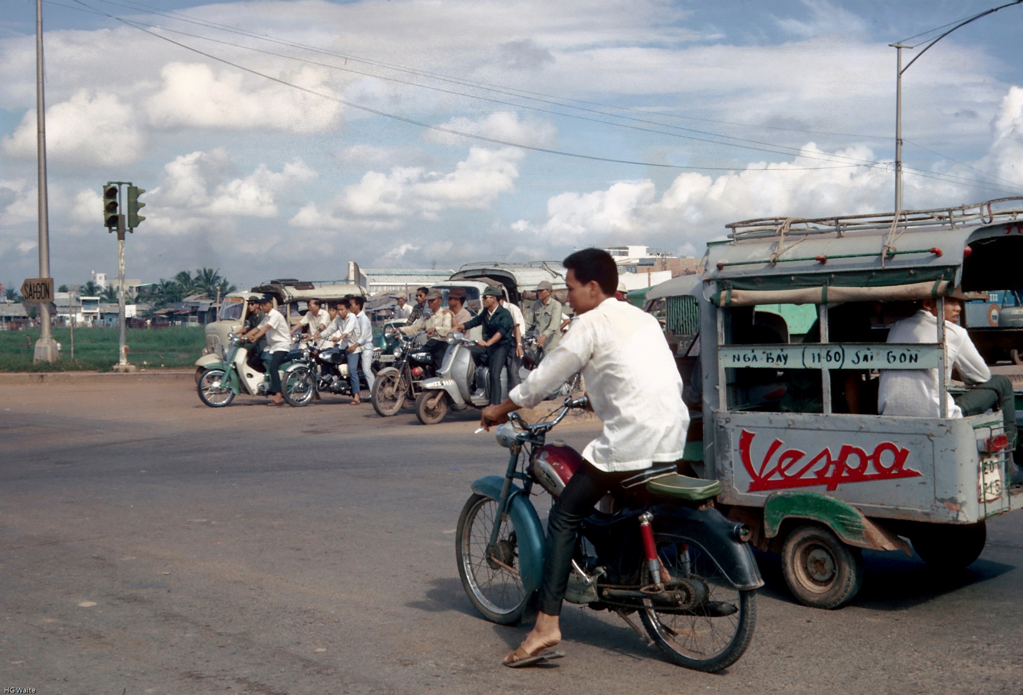 ngã tư Hàng Xanh Saigon history | Lịch sử Sài Gòn qua ảnh | Sài Gòn hòn ngọc Viễn Đông